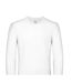 T-shirt Manches Longues #e150 Homme Blanc B&C-2