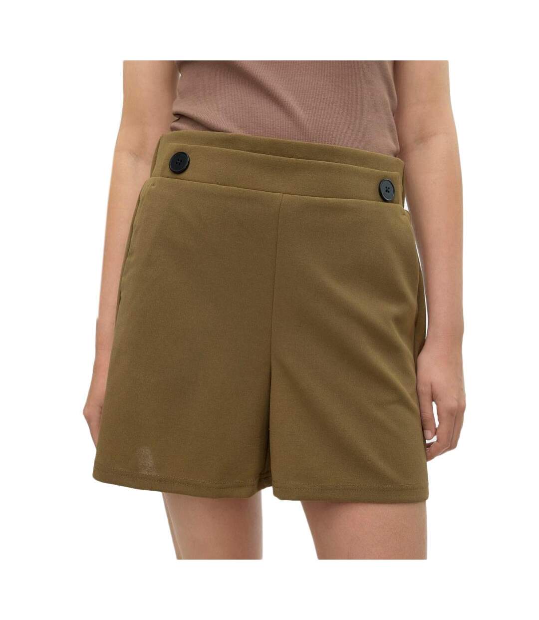 Short Kaki Femme Vero Moda Liva - L-1