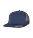 Casquette Trucker Motif/style 7 Panneaux Yupoong Bleu Marine Flexfit-1