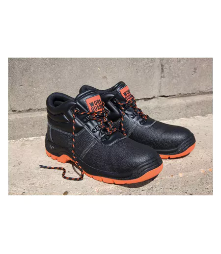 Work Guard Defence Chaussures Montantes De Sécurité Homme Noir Result