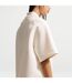 Polo Manches Courtes Femme Blanc Cassé Nike-2