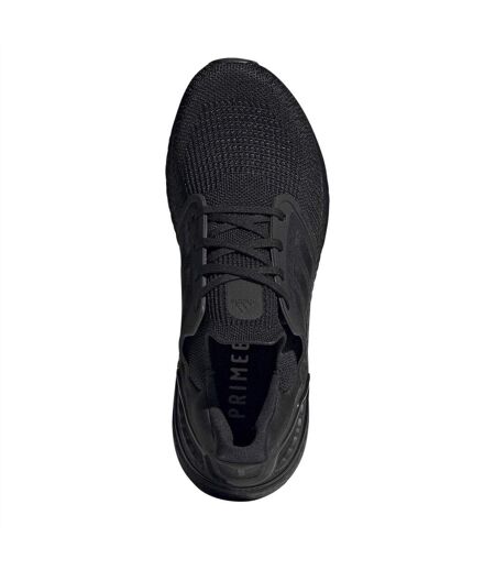 Mens Ultraboost Running Flat Shoes Black Solar Red Adidas