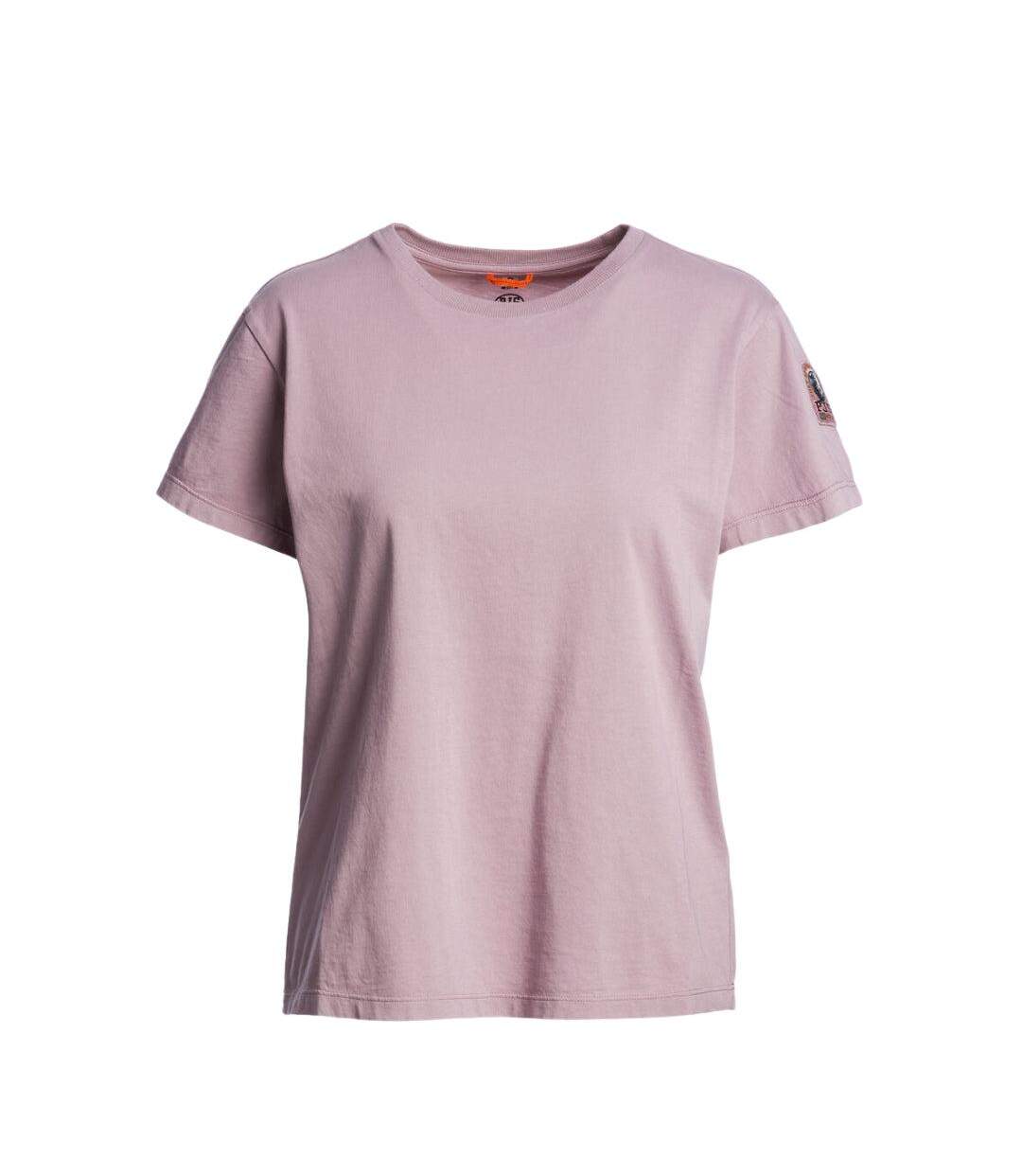 T-shirt Motif/style Uni Femme Lilas Parajumpers-2