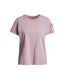 T-shirt Motif/style Uni Femme Lilas Parajumpers-2