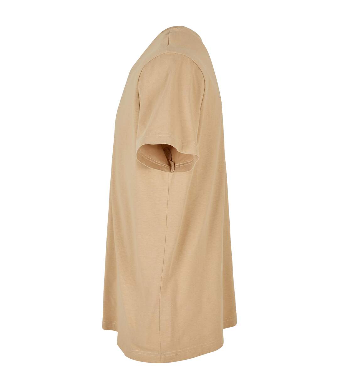 T-shirt À Col Rond Pour Hommes Beige Union Build Your Brand-3