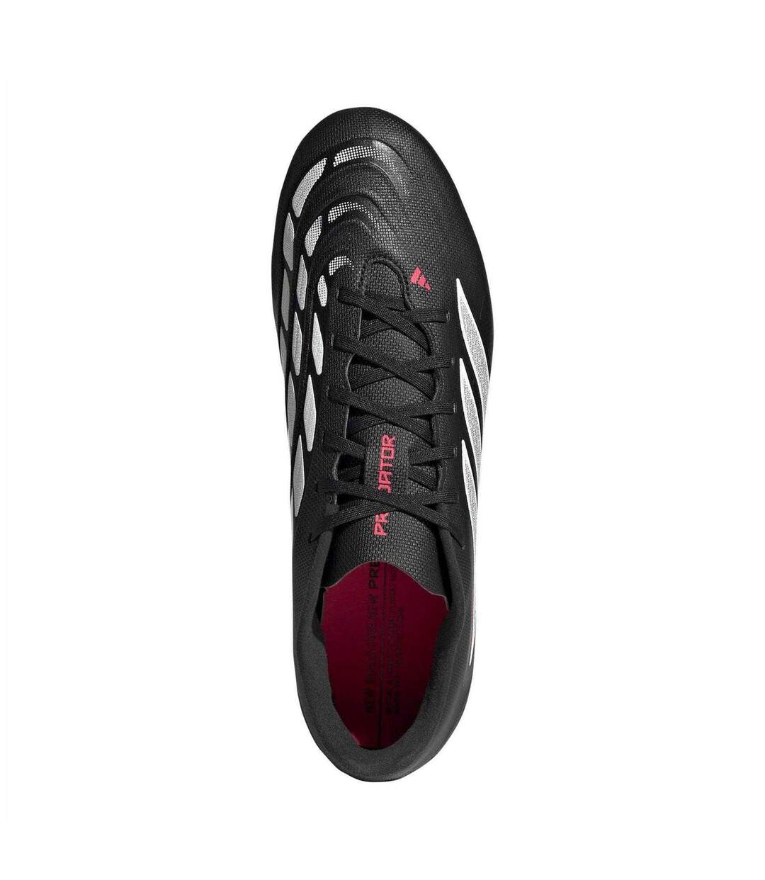 Chaussures De Foot Pour Terrain Ferme Sport Predator Club Homme Noir Rouge Adidas-4