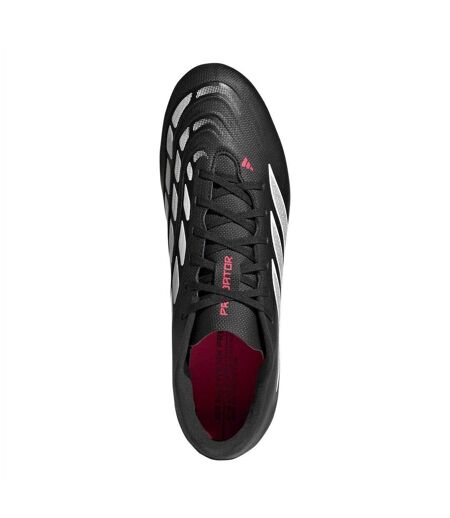 Chaussures De Foot Pour Terrain Ferme Sport Predator Club Homme Noir Rouge Adidas