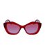 Lunettes De Soleil Motif/style Dégradé Femme Taille Unique Bordeaux Karl Lagerfeld-1