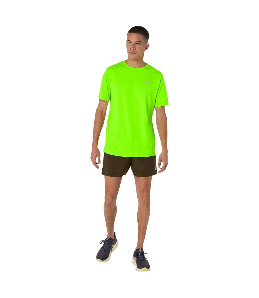 Mens Core Top Green Asics-1