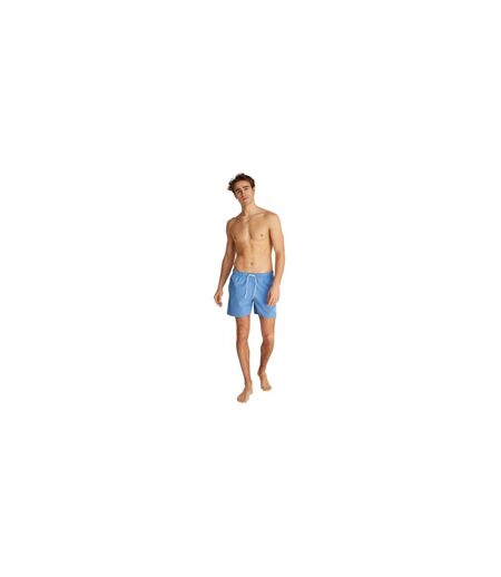 Mens Contrast Logo Regular Swim Shorts Glacier Calvin Klein