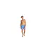 Mens Contrast Logo Regular Swim Shorts Glacier Calvin Klein-1