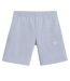 Mens Fleece Logo Casual Shorts Grey Marl Umbro-1