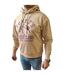 Sweat À Capuche Motif/style Logo Homme Beige Tommy Jeans-1