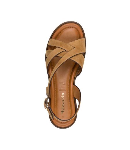 Sandales Cuir Compensée Tamaris