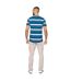 Mens sherston t-shirt teal Bewley & Ritch-2