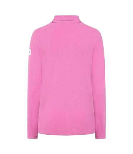 Haut Polaire Manches Longues Motif/style Pénombre Femme Framboise Lazy Jacks