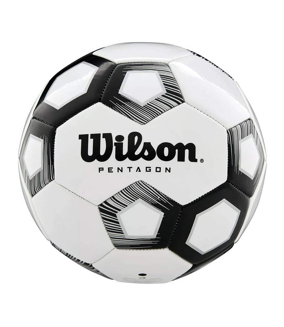 Ballon De Foot Wte8527xb Taille 5 Blanc Wilson-1