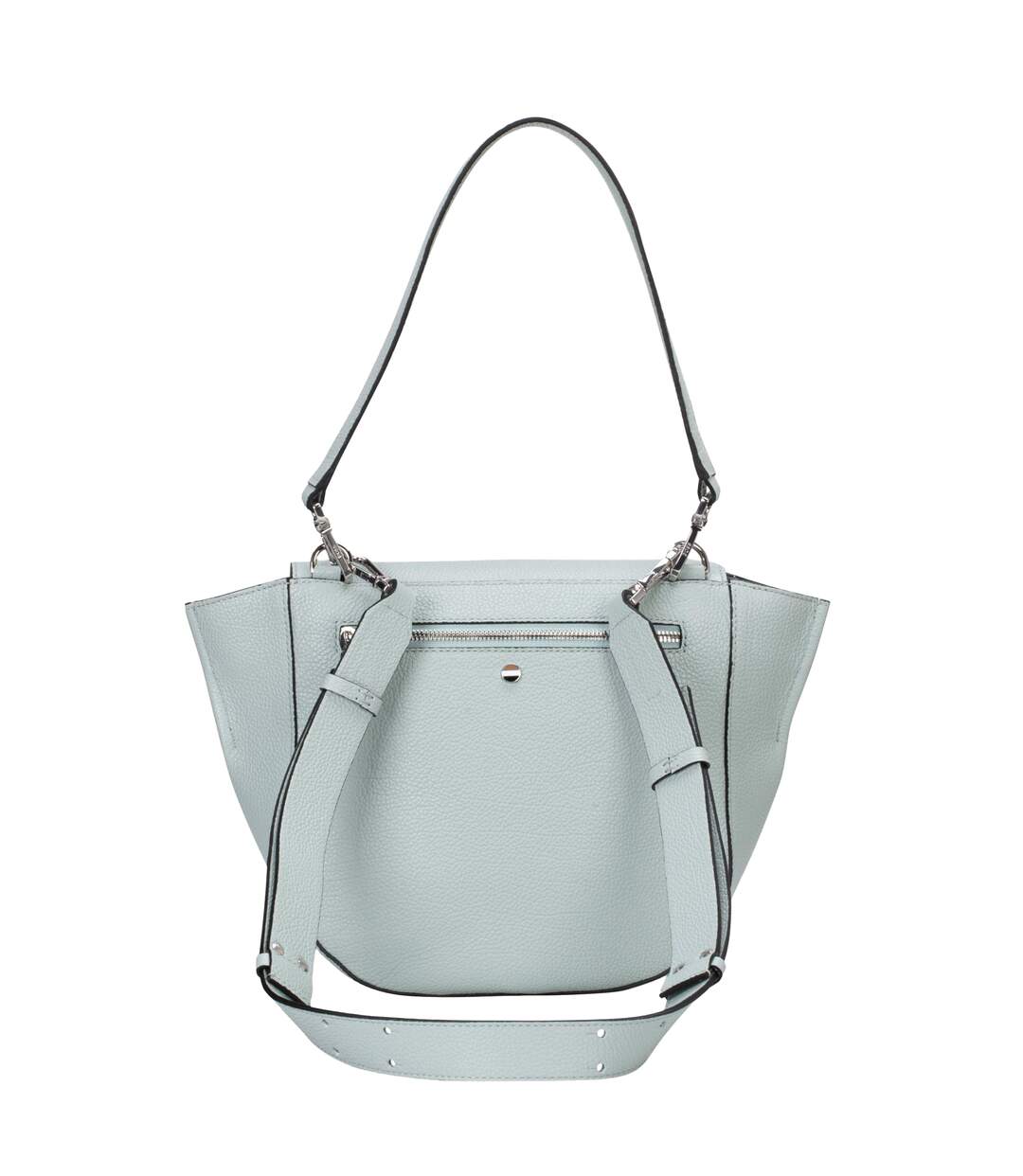 Ivy Leather Saddle Bag One Size Green Hugo Boss-2
