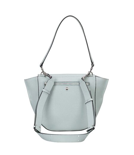 Ivy Leather Saddle Bag One Size Green Hugo Boss