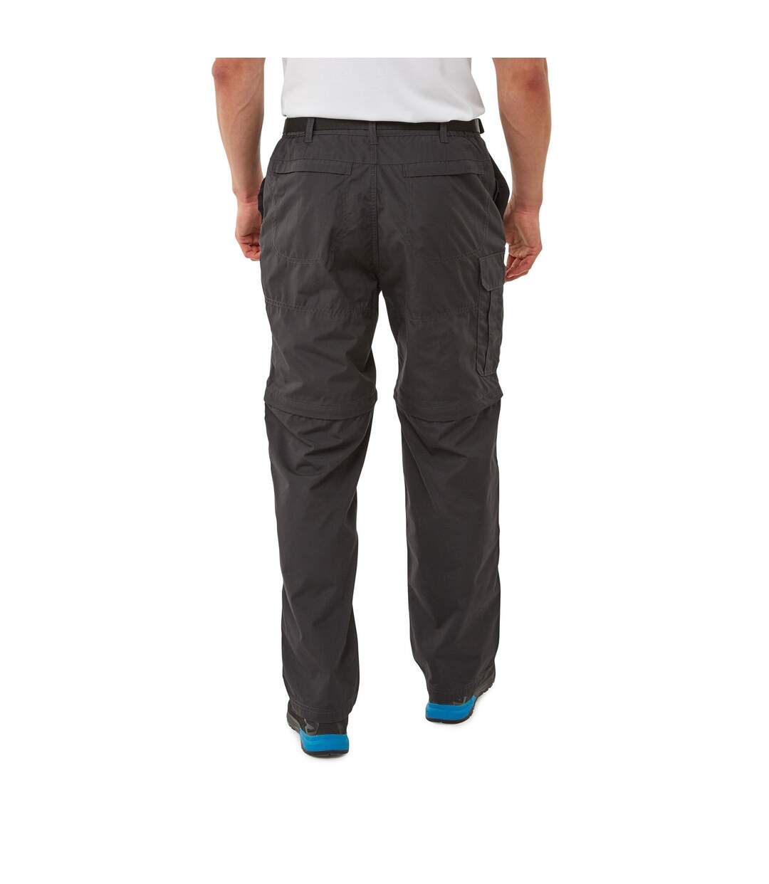 Craghoppers - Pantalon CONVERTIBLE - Homme (Gris anthracite) - UTCG292