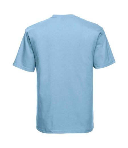 T-shirt homme bleu ciel Russell