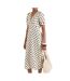 Robe ecru à pois femme morgan rovita-1