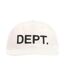 Embroidered Logo Cotton Cap White Gallery Dept-3