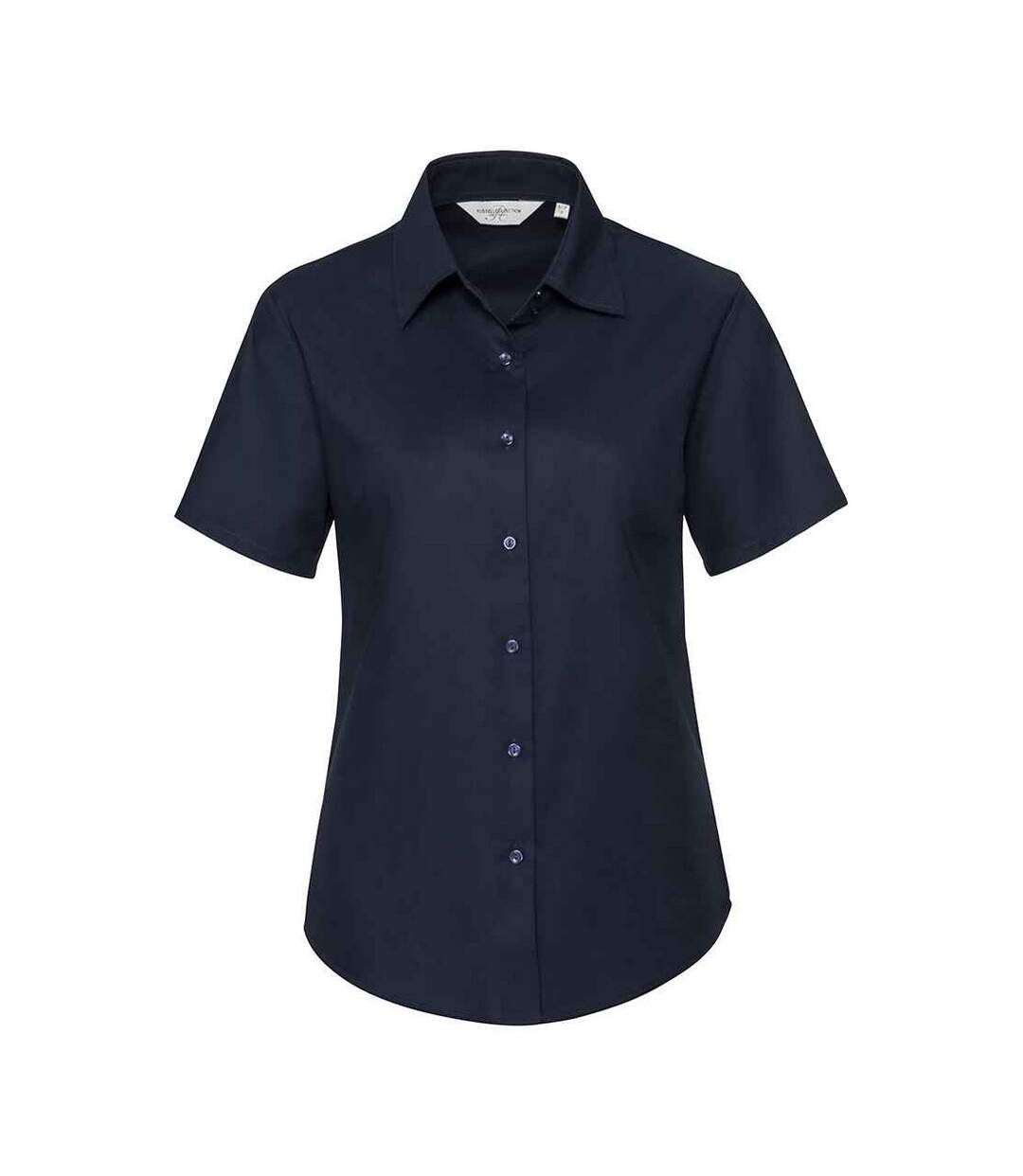 Chemisier Femme Bleu Marine Vif Russell Collection-1