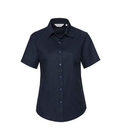 Chemisier Femme Bleu Marine Vif Russell Collection