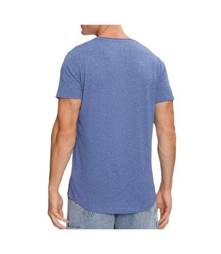 T-shirt bleu homme tommy hilfiger xslim jaspe - l