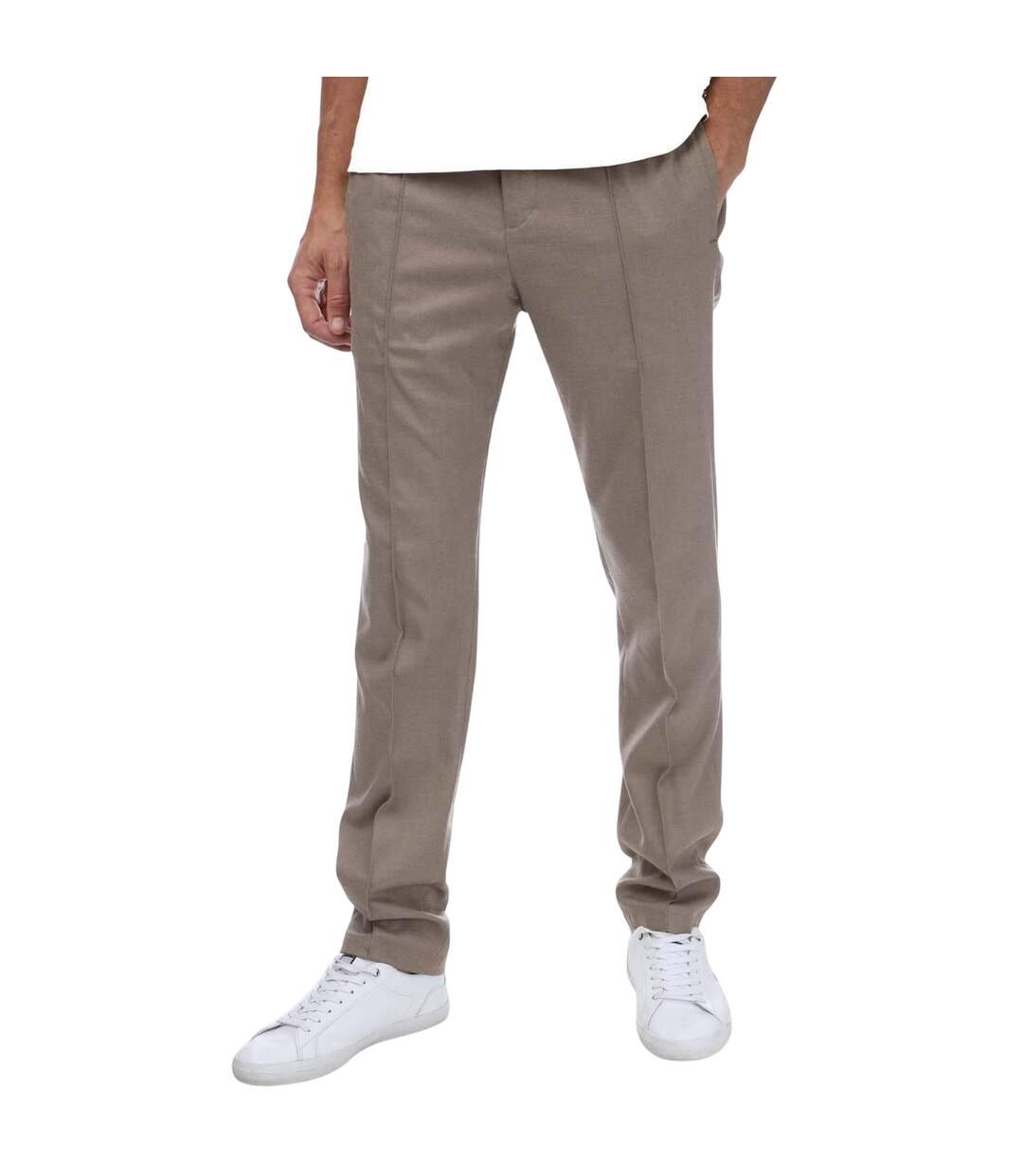 Pantalon Giggs Homme Taupe Ted Baker-1
