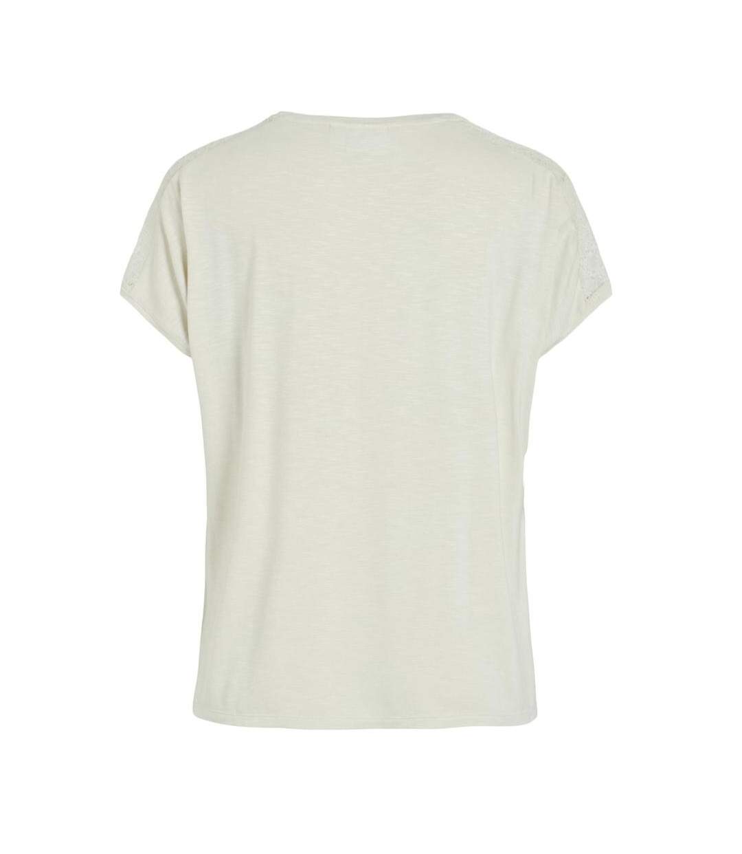 Top Beige Femme Vila Vipapsi - M-2