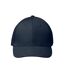 Bahamas Cotton 6 Panel Baseball Cap French Navy MidOcean-3