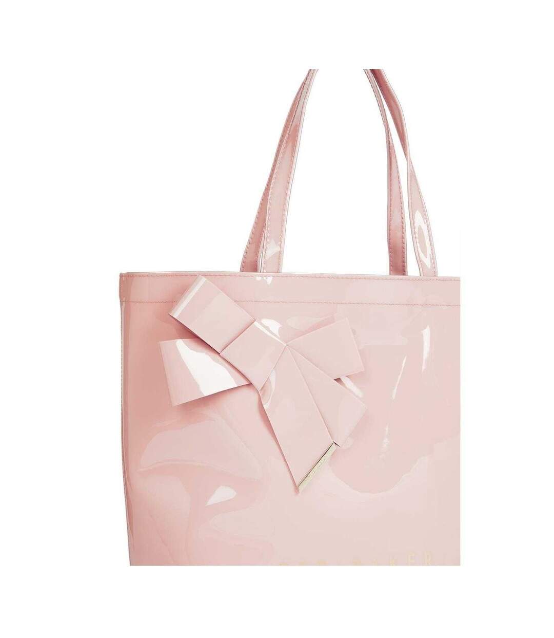 Tote Bag Motif/style Nœud Femme Taille Unique Rose Pâle Ted Baker-3