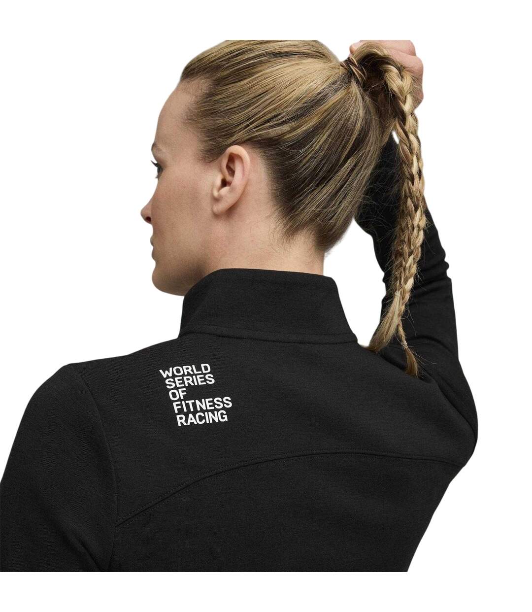 Womens/ladies Hyrox Performance Technical Top  Black Puma-4