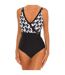 Women's V-neck swimsuit EB1012C