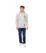 Sweat À Capuche Cresswell Homme Gris Chiné Crosshatch-1