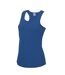 AWDis Just Cool Girlie Fit Sports Ladies Vest / Tank Top (Royal Blue) - UTRW688-1
