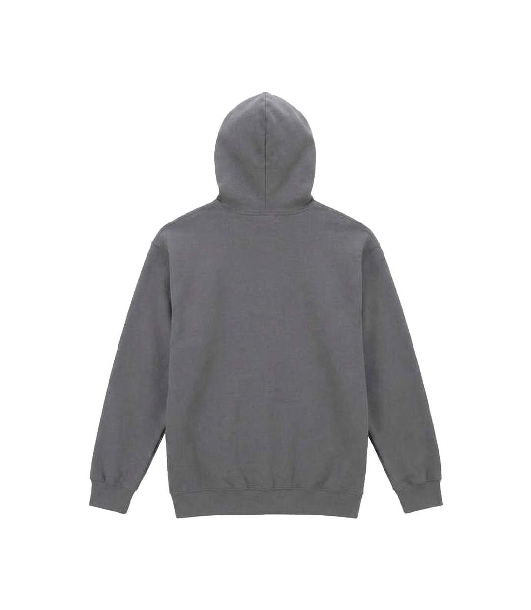 Sweat Uni Et Épais À Capuche Hammer Maxweight Homme Gris Gildan-2