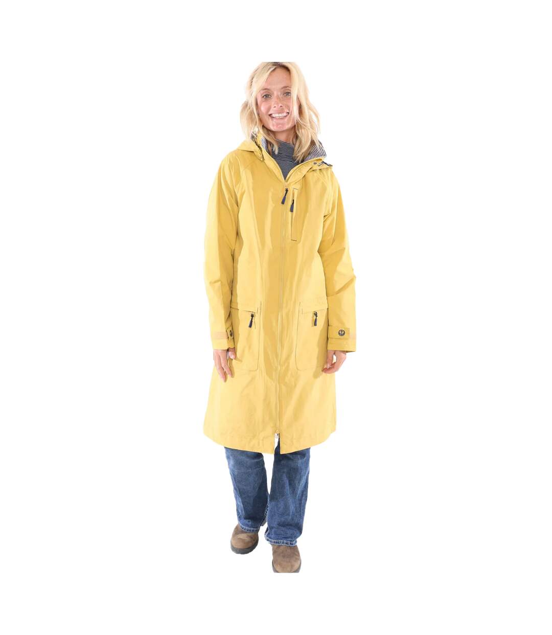 Veste Imperméable Femme Jaune Lazy Jacks-1