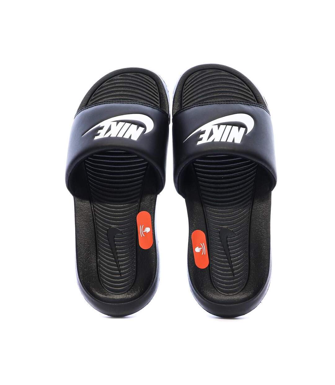Claquettes noires femme nike victori-3
