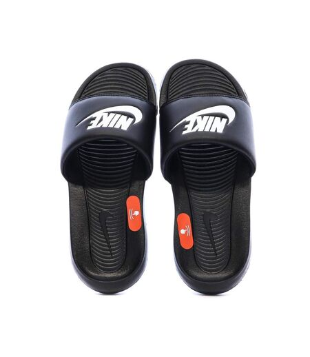 Claquettes noires femme nike victori