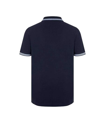 Polo Motif/style Logo Lazer Homme Noir Firetrap