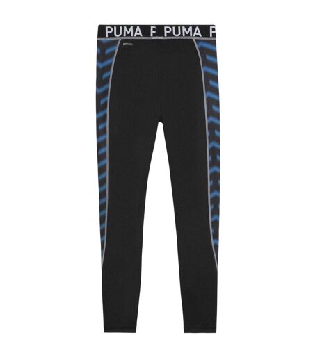 Womens/ladies Blaze Training Tights Navy Orange Puma