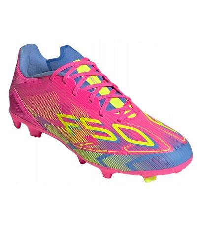 Chaussures De Foot Pour Terrain Ferme League Homme Rose Adidas