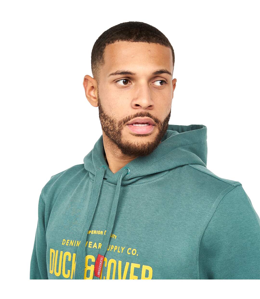 Duck and Cover Mens Chatham Hoodie (Deep Green)