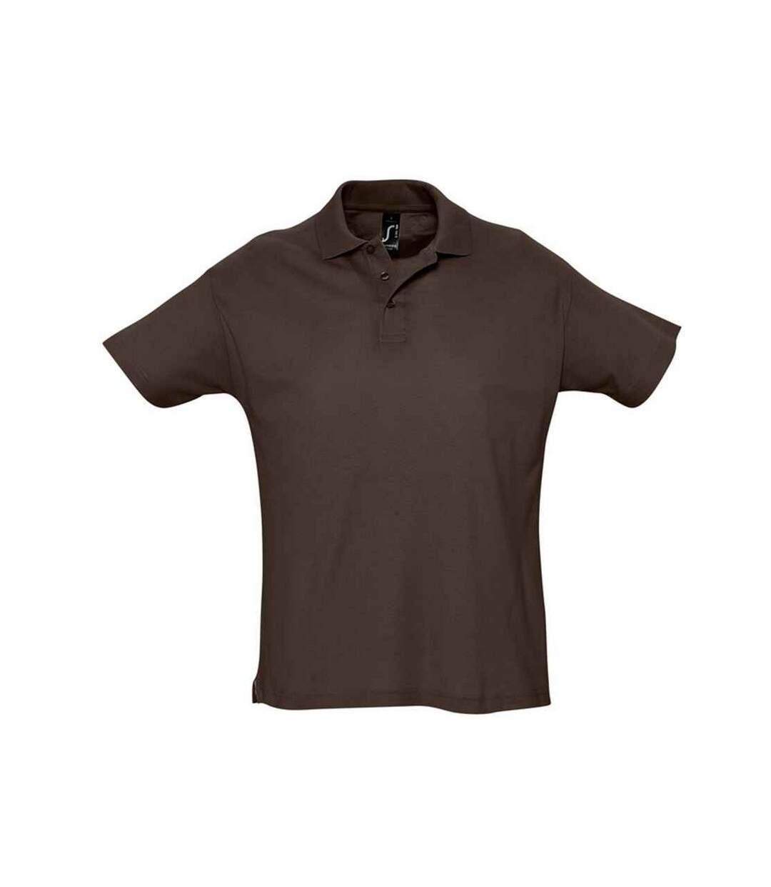 Polo Summer Homme Chocolat SOLS-1