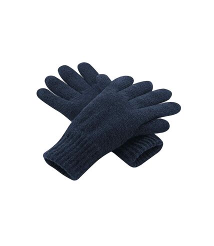 Beechfield Unisex Adult Classic Thinsulate Gloves (French Navy)