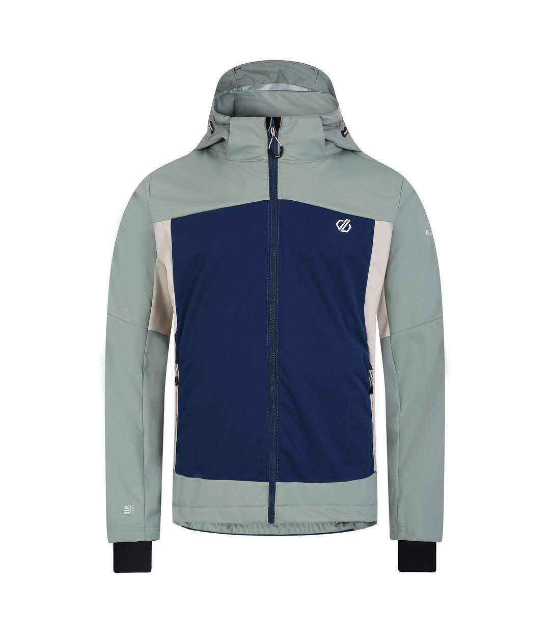 Veste Softshell Mountaineer Homme Denim Sombre Vert Nénuphar Dare 2B-1