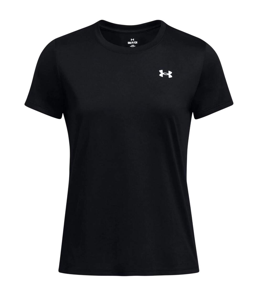 T-shirt Tech Femme Noir Blanc Under Armour-2